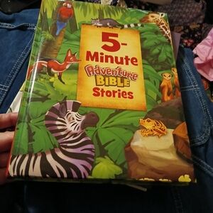 Set of 2 books - Bible Stories and 5 Little Monkeys Story Books